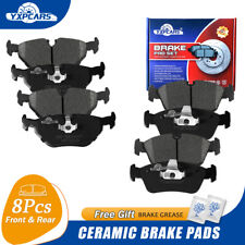 For 2001-2003 2004 2005 BMW 325i 325Ci E46 Front & Rear Ceramic Brake Pads picture