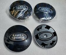 Set Of 4 Land / Range Rover Wheel Center Hub Caps HSE Land Rover Black picture