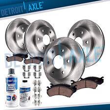 Front & Rear Rotors + Brake Pads for Chevrolet Traverse GMC Acadia Buick Enclave picture
