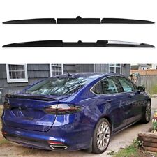 Rear Trunk Wing Spoiler Splitter Lip Gloss Black For Ford Fusion Fiesta RS ST picture