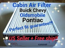  C25245 CABIN AIR FILTER for Lacrosse Allure Impala Oldsmobile Pontiac 10406026 picture