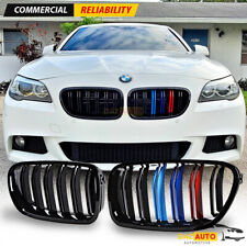 Gloss Black M-Color Front Kidney Grill for BMW F10 F11 M5 535i 550i 528i 10-17 picture