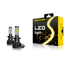 2x H7 LED Headlight Bulbs Conversion Kit High / Low Beam 6000K 60W K9 Series picture