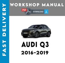 Audi Q3 [8UG] [F3B] 2016-2019 SERVICE REPAIR WORKSHOP MANUAL picture
