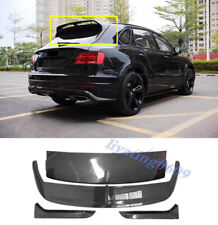 For Bentley Bentayga 2017-2020 Real Carbon Rear Roof Spoiler Tail Trunk Lip Wing picture