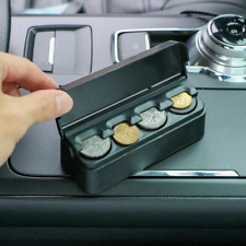 Portable Car Coin Case Organizer Storage Mini Box Plastic Holder Car Accessories picture