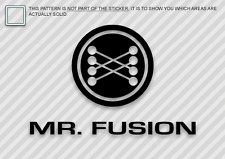 MR. FUSION Sticker Die Cut Decal Self Adhesive Vinyl Back to the Future picture