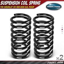 2x Front Left & Right Coil Springs for Chevrolet S10 1999-2003 L4 2.2L Pickup picture