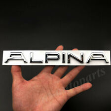 Metal Chrome Alpina Logo Car Trunk Rear Emblem Badge Decal Sticker B3 4 5 6 7 picture