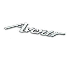 1x Avenir Car Side Fender Rear Trunk Emblem Badge Decals (Chrome ) picture