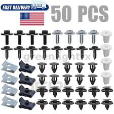 50Pcs Under Engine Cover Clips Underbody Mudguard Shield Screws For Toyota Lexus picture