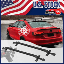 For VW For Jetta MK5 MK6 MK7 Top Roof Rack Cross Bars Luggage Carrier W/Lock CT picture
