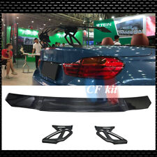 For BMW F80 F82 F87 M2 M3 M4 C63 CLA45 Carbon Fiber GT Rear Spoiler Wing 2016UP picture