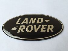 LAND RANGE ROVER SPORT LR3 FRONT HOOD GRILL EMBLEM BADGE LOGO BLACK USA SELLER picture