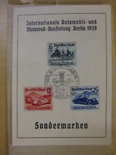 Iaa 1939 Stamps Berlin -special Stamps Rare picture