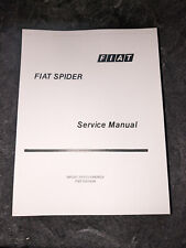 1979 1980 1981 1982 Fiat 124 Spider Convertible Shop Service Repair Manual picture