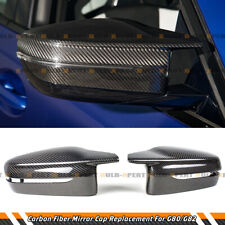 FOR 2021-2023 BMW G80 M3 G82 G83 M4 CARBON FIBER REPLACEMENT SIDE MIRROR COVERS picture