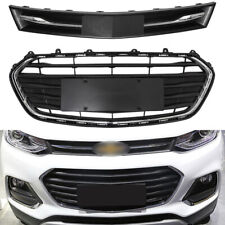 For Chevrolet Trax 2017 2018 2019 2021 Front Bumper Upper Lower Grille Grill Set picture