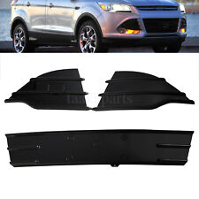 For Ford Escape 2013-2016 Front Bumper Lower Grill Grille and Fog Lamp Cover 3X picture