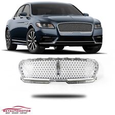 Fit For 2017-2020 Lincoln Continental Sedan Front Grille Chrome W/O Camera Slot picture