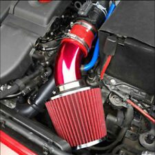 3'' Car Cold Air Intake Filter Induction Pipe Kit Aluminum Power Flow Hose Red picture