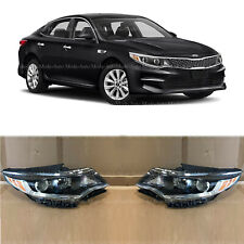 Halogen Headlight Assembly for 2016 2017 2018 Kia Optima Left Right Pair w/o LED picture