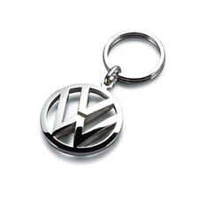 Volkswagen Metal Key Chain Keyring Fob Silver picture