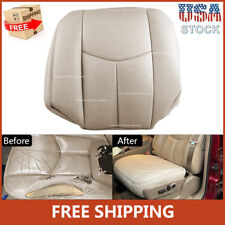 Fits Chevy Suburban Tahoe 1500 GMC Yukon 2003-2006 Driver Bottom Seat Cover Tan picture