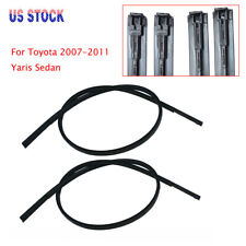 2Pcs Roof Drip Moulding Left & Right Side Fit For Toyota 2007-2011 Yaris Sedan picture