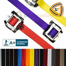 Purple FOR BMW M760i xDrive SEAT BELT WEBBING REPLACEMENT #1 picture