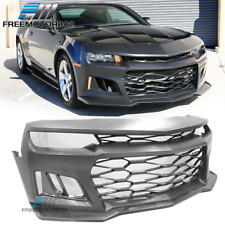 Fits 14-15 Chevy Camaro ZL1 Style Front Bumper Conversion Cover PP picture