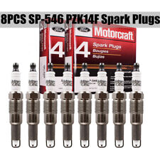 8Pcs Motorcraft SP546 Spark Plugs SP-546 PZK14F Genuine New For Ford F150 F250 picture