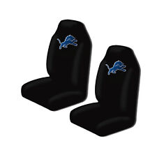 New NFL Detroit Lions 2 Front Universal Fit Car Truck  Bucket Seat Covers picture