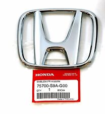 75700-S9A-G00 Grille Mounted Chrome Honda H Emblem Nameplate for Accord New picture