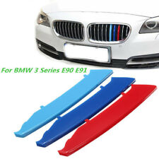 Front Grille Grill Cover Strips Clip Fit For BMW 3 Series E90 Accessories New picture