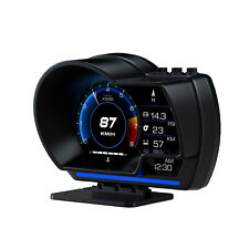 Car HUD OBD2+GPS Gauge Head Up Car Digital Display Speedometer RPM Alarm picture