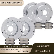 Front Rear Rotors Discs & Brake Pads Brakes Kits for 2005 - 2010 Honda Odyssey picture
