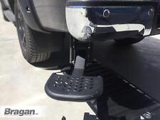 Rear Step For Volkswagen Amarok 2010 - 2016 BLACK Retractable Steel Foot step picture