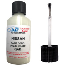 TOUCH UP KIT FOR NISSAN PEARL WHITE QAB PAINT 30ML PAINT GTR QASHQAI JUKE picture