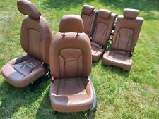 2009-2017 AUDI Q5 seats set brown color very good LEATHER FRONT & REAR picture