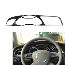 Carbon Fiber Interior Dashboard Instrument Panel Trim Cover For Audi A4 2009-10 picture