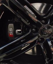 Audi A5 S5 A4 S4 A6 S6 A7 S7 TT R8 A8 S8 / Lug Nut Covers - Glossy Black picture
