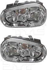 For 1999 Volkswagen Cabrio 1999-2001 Golf Headlight Driver and Passenger Side picture