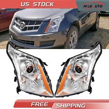 Headlights Halogen Projector Headlamps For 2010-2016 Cadillac SRX Sport Utility picture