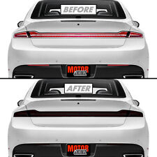 FOR 13-20 Lincoln MKZ Tail Light & Reflector SMOKE Precut Vinyl Tint Overlays picture