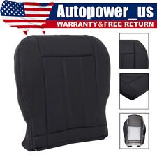 Fits 2011-2016 Chrysler Town & Country Driver Leather Bottom Seat Cover Black picture
