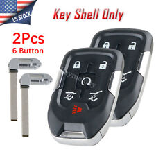 2 Key Fob Case for Chevy Suburban Tahoe GMC Yukon 2015 2016 2017 2018 2019 2020 picture
