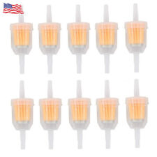 10pack New Motor Inline Gas Oil Fuel Filter Small Engine For 1/4'' 5/16