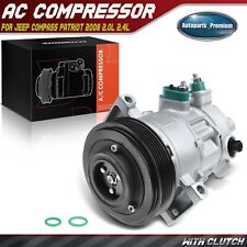 New AC Compressor with Clutch for Jeep Compass Patriot 2008 2.0L 2.4L 55111555AA picture