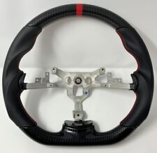 REVESOL HYDRO DIP Carbon Fiber RED Steering Wheel for 2006-2013 Corvette C6 Z06 picture